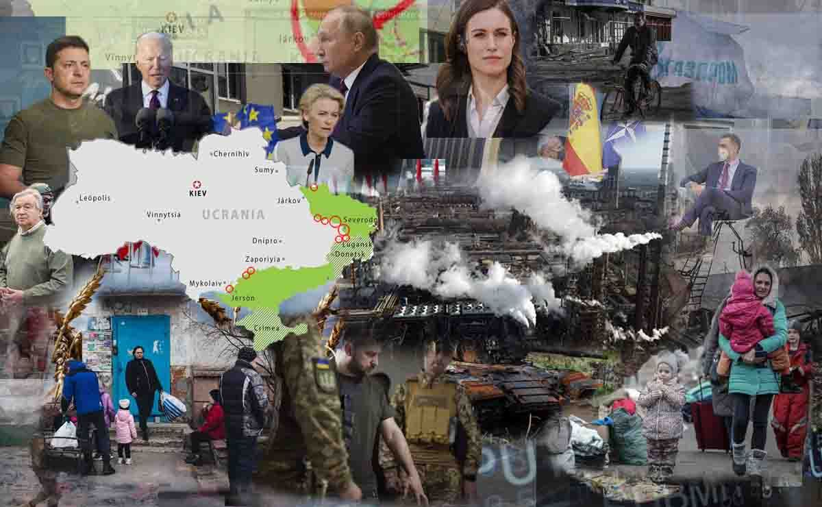 Mapas de los ataques militares en Ucrania a 15 de junio / Imágenes: EA - EP
