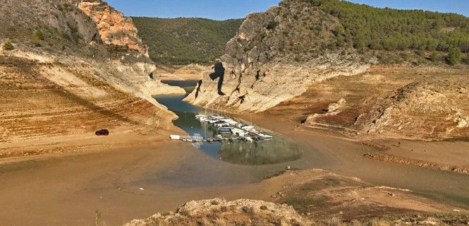 Embalse de Entrepeñas, situado en la Alcarria Baja de Guadalajara, España / Foto: EP