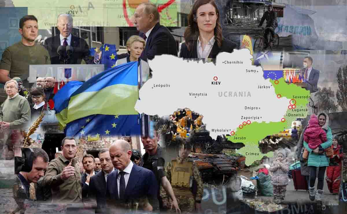 Mapas de los ataques militares en Ucrania a 20 de junio / Imágenes: EA - EP