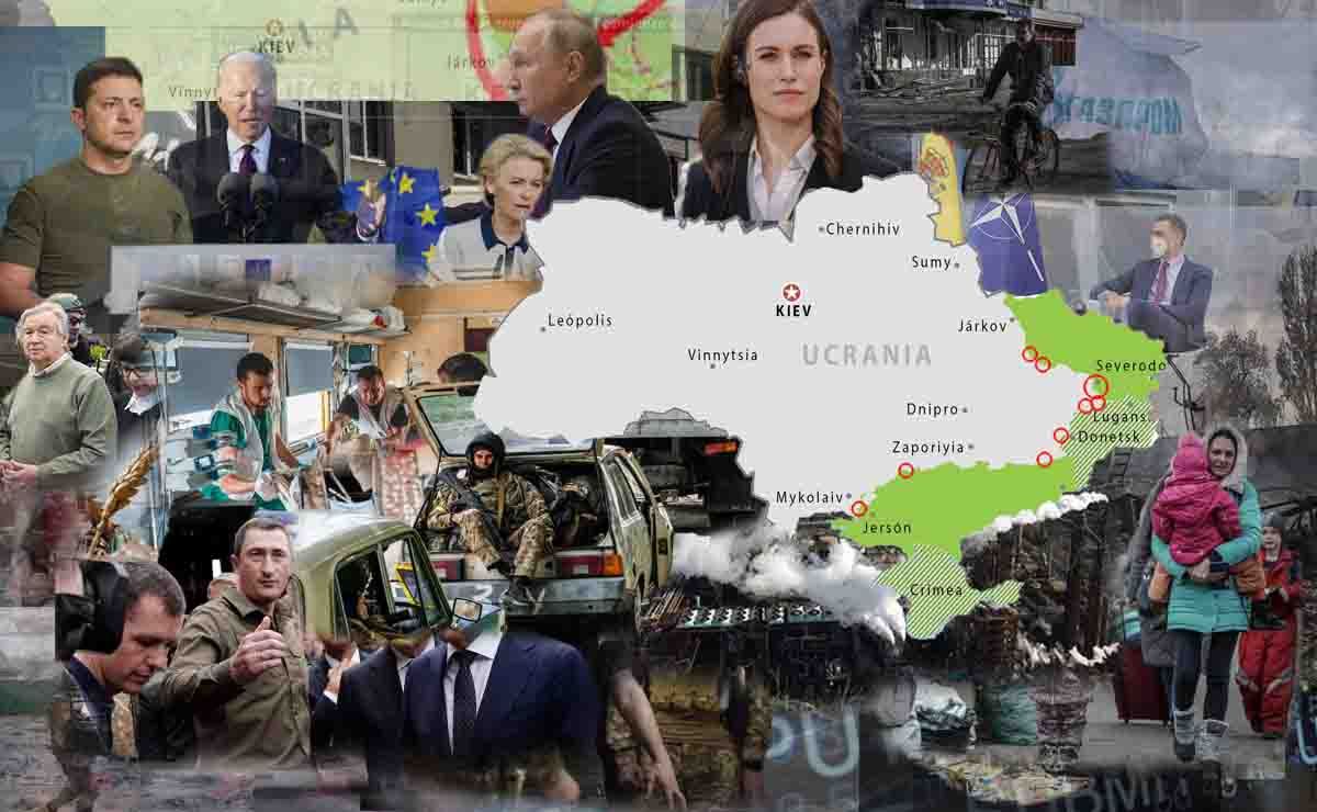 Mapas de los ataques militares en Ucrania a 24 de junio / Imágenes: EA - EP