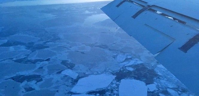 Vista aérea en el Ártico / Foto: Róisín Commane - NASA 