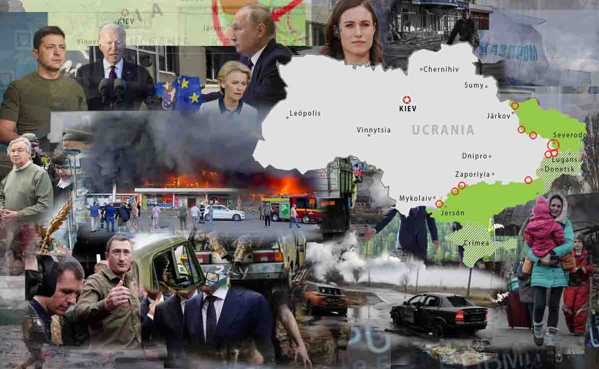Mapas de los ataques militares en Ucrania a 28 de junio / Imágenes: EA - EP