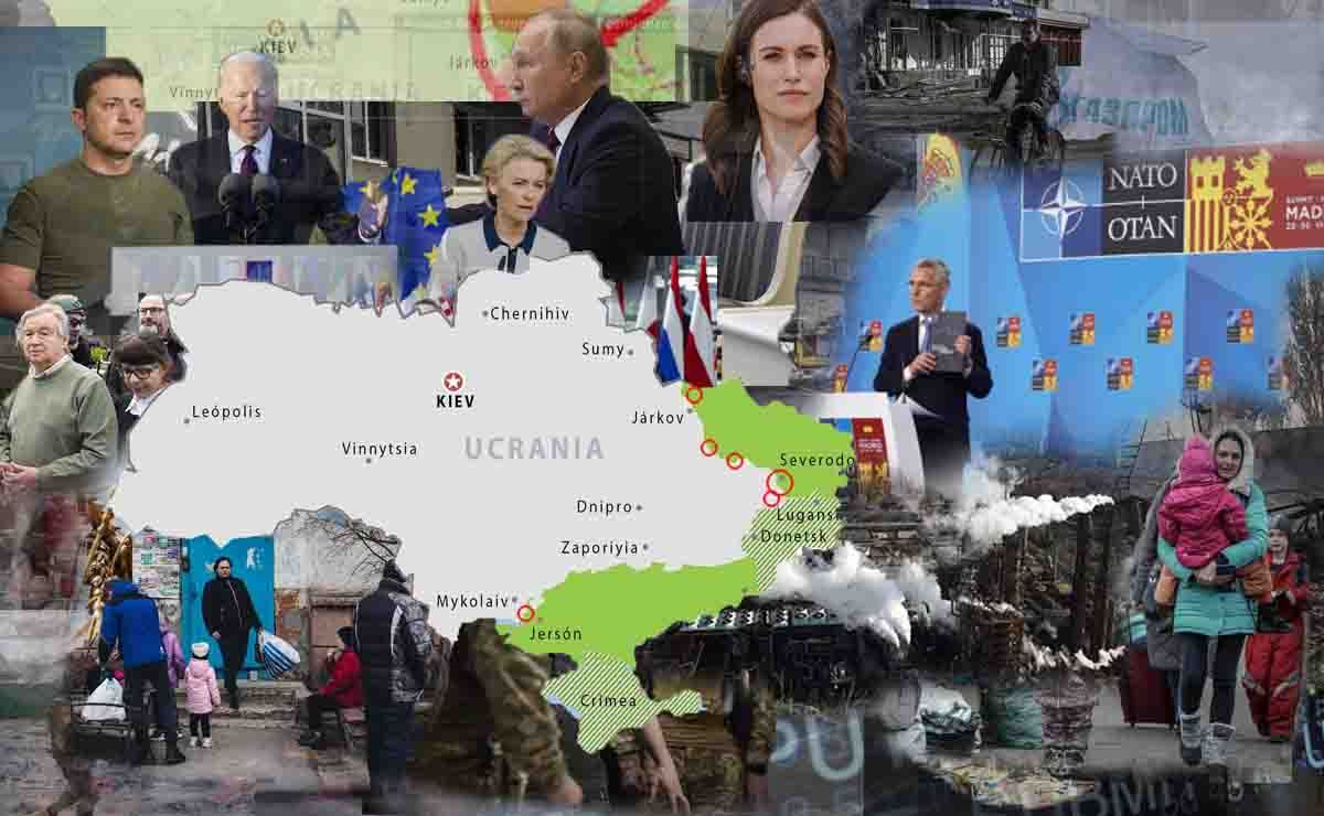 Mapas de los ataques militares en Ucrania a 29 de junio / Imágenes: EA - EP