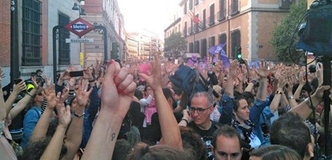 Protestas contra la sentencia dictada contra la manada / Foto: EP