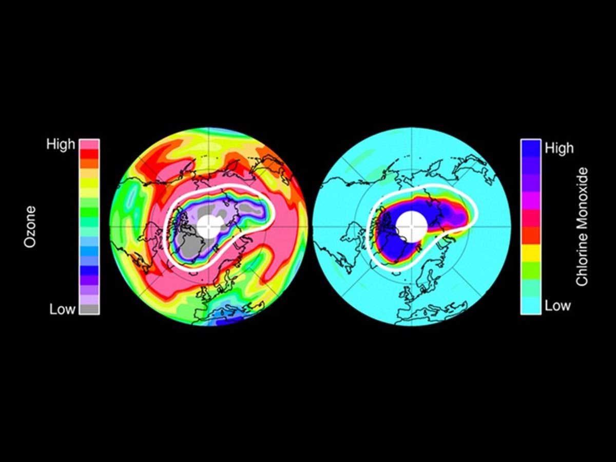 Un agujero en la capa de ozono, siete veces mayor que el de la Antártida / Imagen: EP