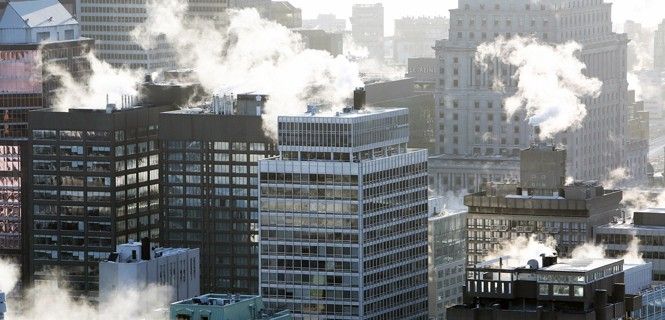 Contaminantes atmosféricos  en una urbe / Foto: Marcos García Rodríguez - Archivo