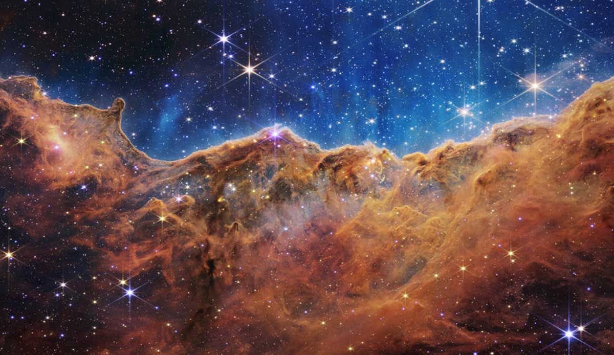 La Nebulosa Carina es una de las nebulosas más grandes y brillantes / Foto: NASA 