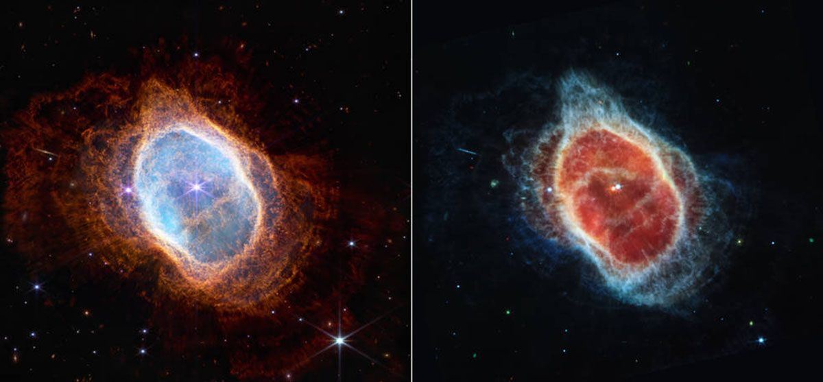 El Anillo Sur, o la nebulosa de Ocho Explosiones, es una nebulosa planetaria / Imagen: NASA