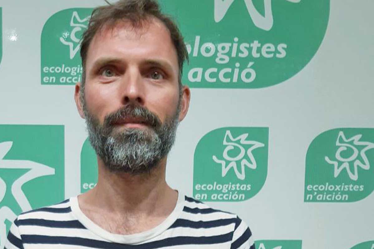 El miembro activista de Ecologistas en Acción, Tom Kucharz, expresa su opinión sobre la expansión de la OTAN frente a la guerra de Ucrania / Foto: TK