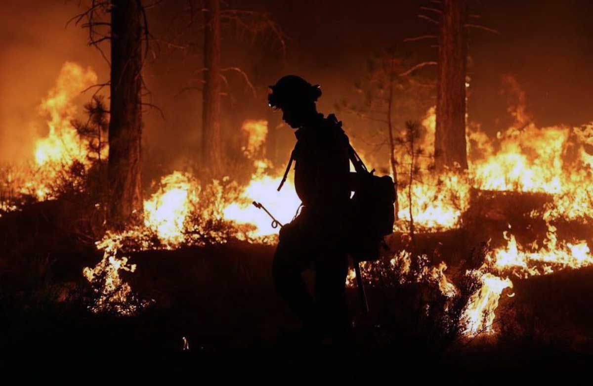Los incendios forestales aumentan por el cambio climático / Foto: EP