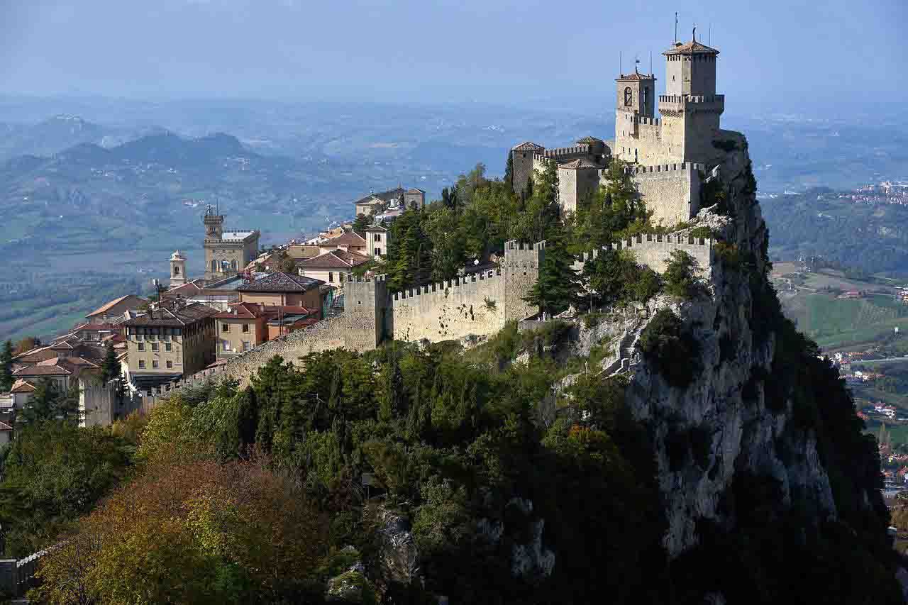 Castillo de San Marino, Italia / Foto: Pixabay Castillo de San Marino, Italia / Foto: Pixabay