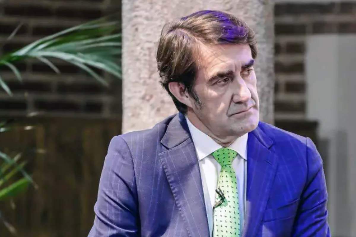 El consejero de Medio Ambiente, Vivienda y Ordenación del Territorio de Castilla y León, Juan Carlos Suárez Quiñones