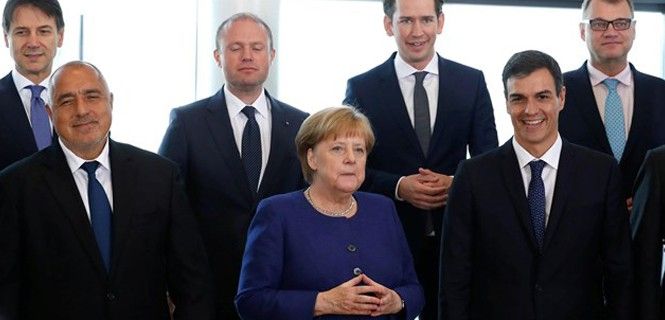 Líderes europeos en la mini cumbre sobre migración y asilo / Foto: Ives Herman - Reuters