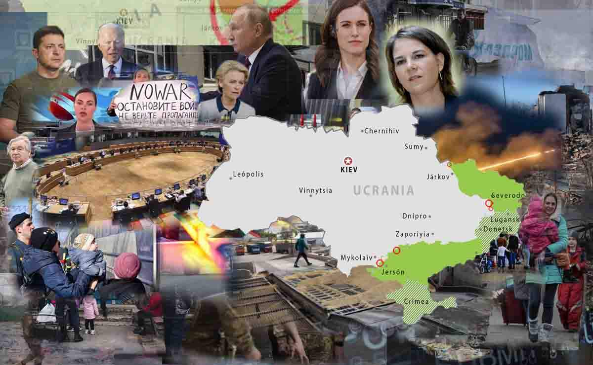 Mapas de los ataques militares en Ucrania a 26 julio / Imágenes: EA - EP