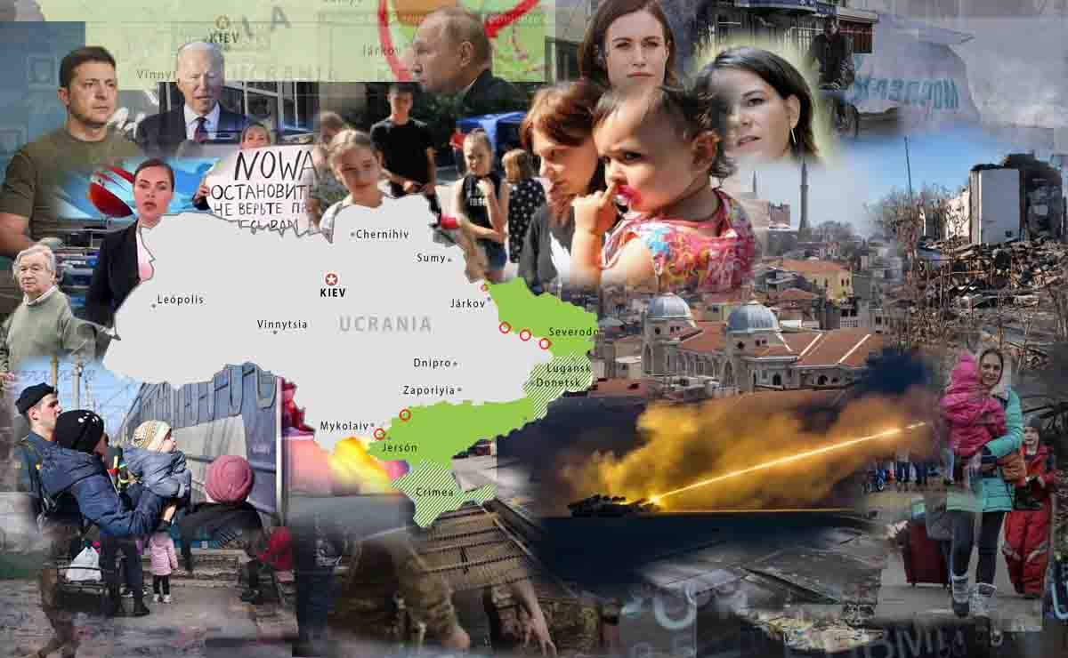 Mapas de los ataques militares en Ucrania a 27 julio / Imáges: EA - EP