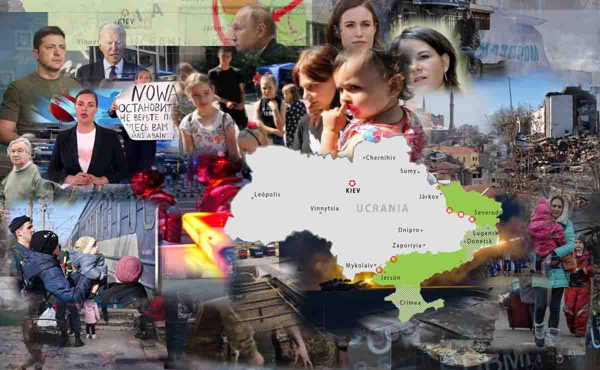 Mapa de la guerra de Ucrania a 28 de julio de 2022