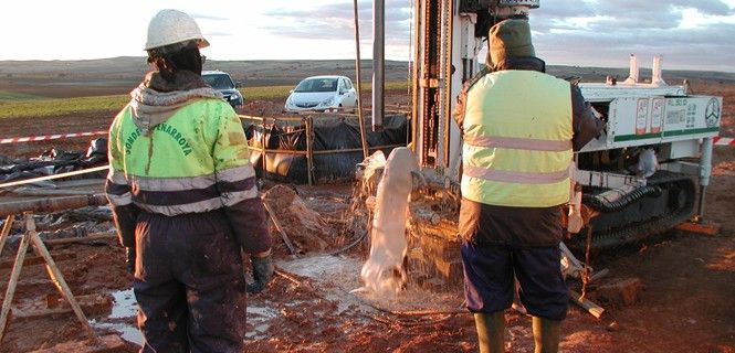 Obras del Almacén para Residuos Nucleares proyectado en Villar de Cañas, Cuenca / Foto: Archivo - EP 