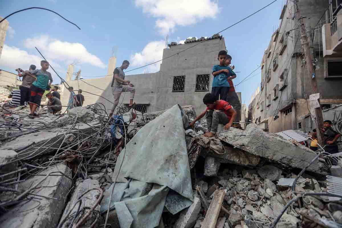 Israel lanzó múltiples ataques aéreos sobre Gaza el 5 de agosto, en otro estallido de guerra abierta con la milicia palestina / Foto: EP