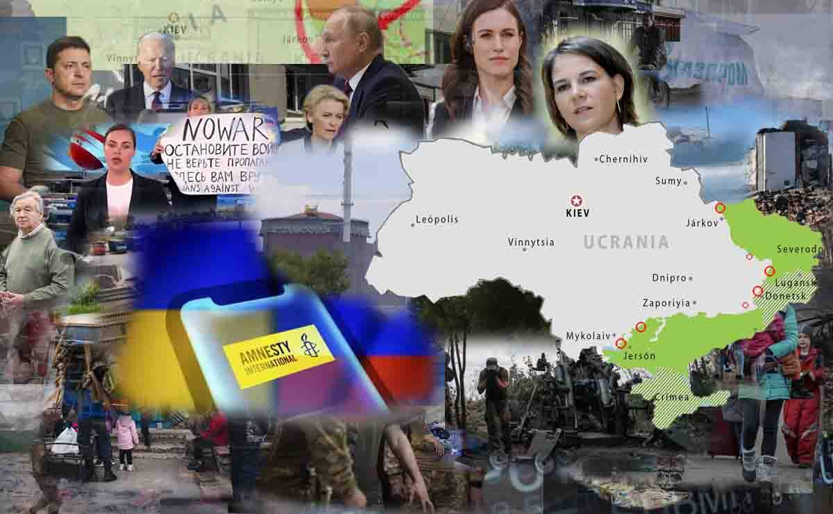 Mapas de los ataques militares en Ucrania a 15 de agosto de 2022 / Imágenes: EA - EP