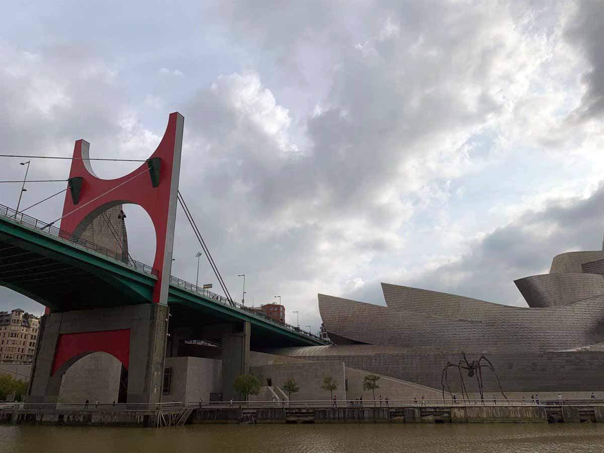 Cielos con nubes y claros en Bilbao, Euskadi (España). Temperaturas agosto / Foto: EP