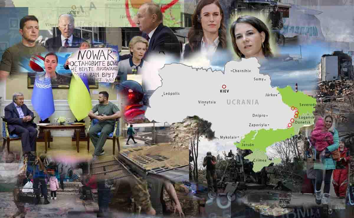 Mapas de los ataques militares en Ucrania a 19 de agosto de 2022 / Imágenes: EA - EP
