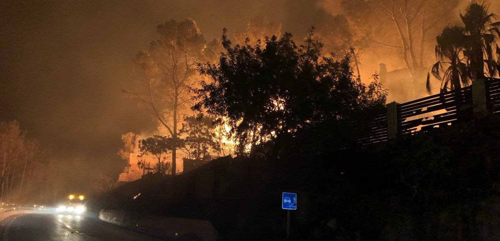 El incendio de Llutxent, en la Comunitat Valenciana, fue el mayor del año pasado / Foto: Consorci Bombers València