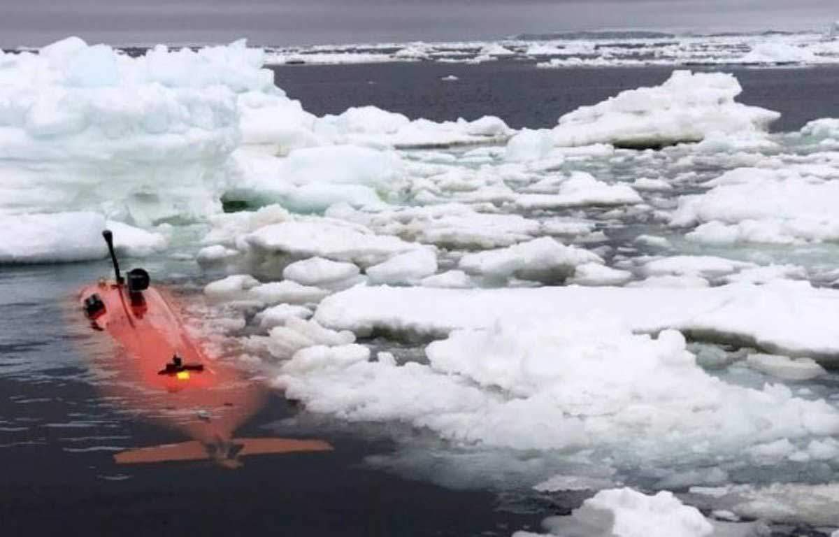 El rápido retroceso del glaciar Thwaites podría elevar el nivel del mar. Robot oceanográfico de última generación / Foto: EP