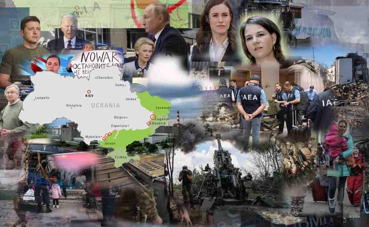 Mapas de los ataques militares en Ucrania a 6 de septiembre de 2022 / Imágenes: EA - EP