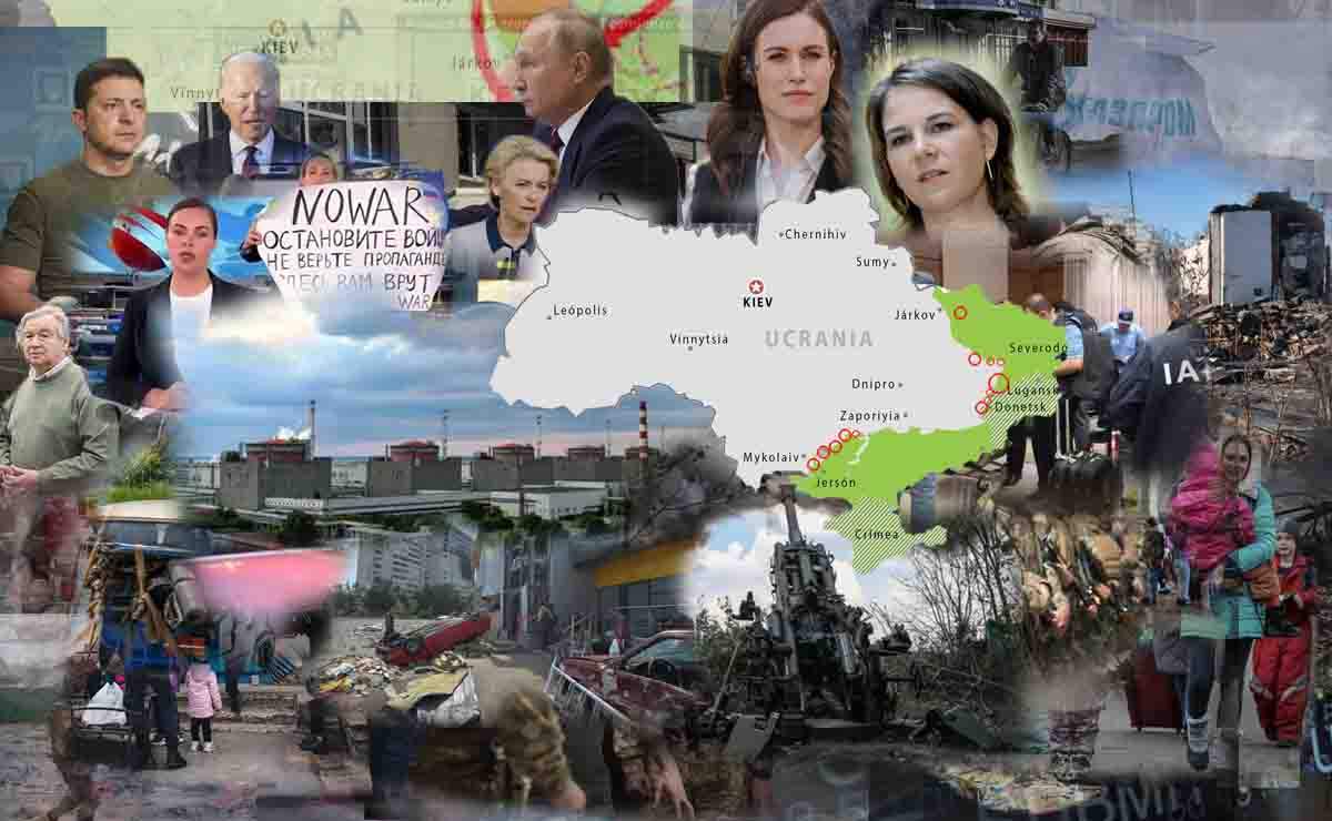 Mapas de los ataques militares en Ucrania a 9 de septiembre de 2022 / Imágenes: EA - EP