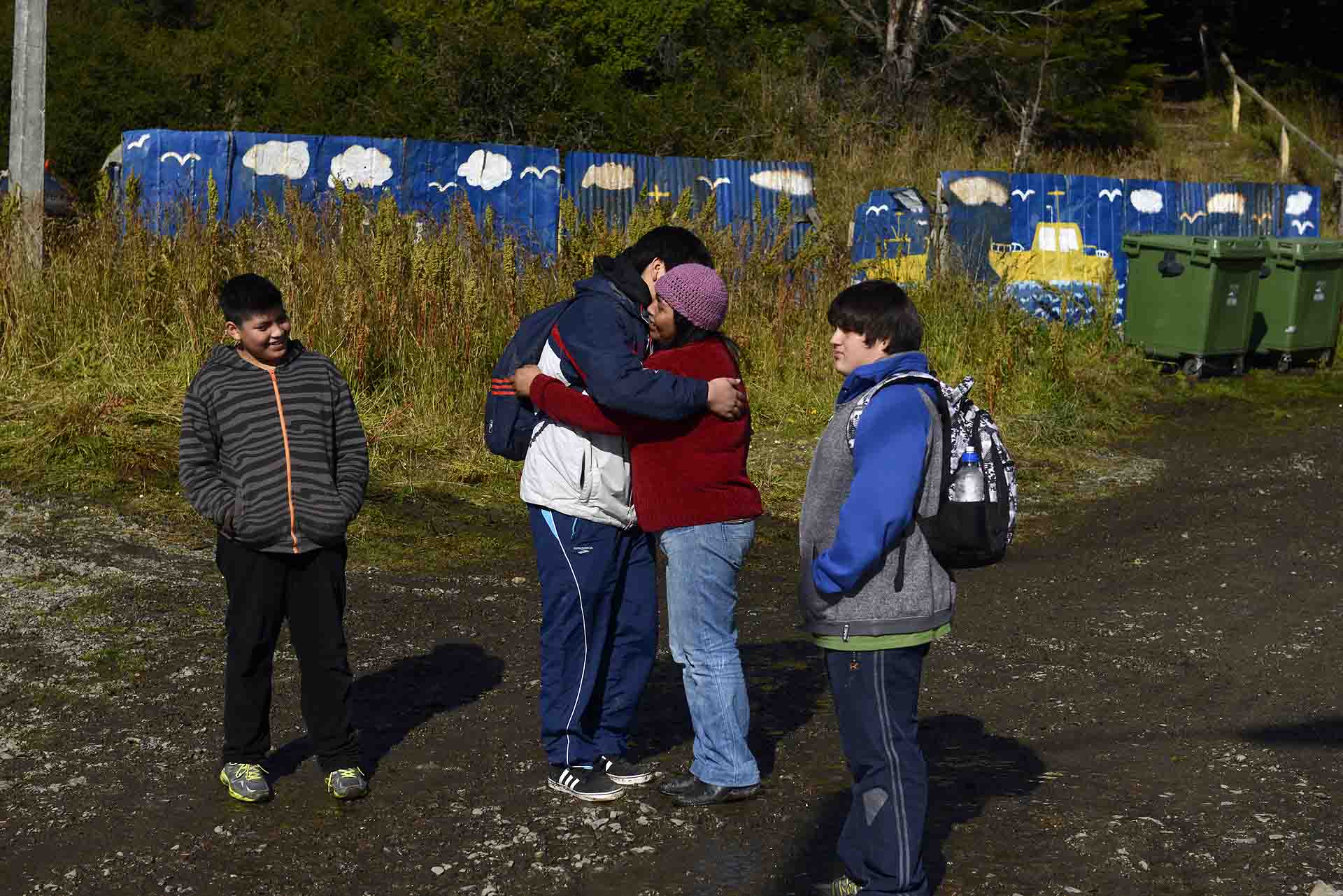 Miembros de la comunidad indígena de Villa Ukika, que reúne apenas a medio centenar de personas, la mayoría emparentados / Foto: Alfons Rodríguez