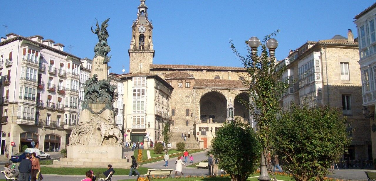 Centro de Vitoria-Gasteiz, la capital vasca, considerada una de las ciudades más verdes de Europa / Foto: EP