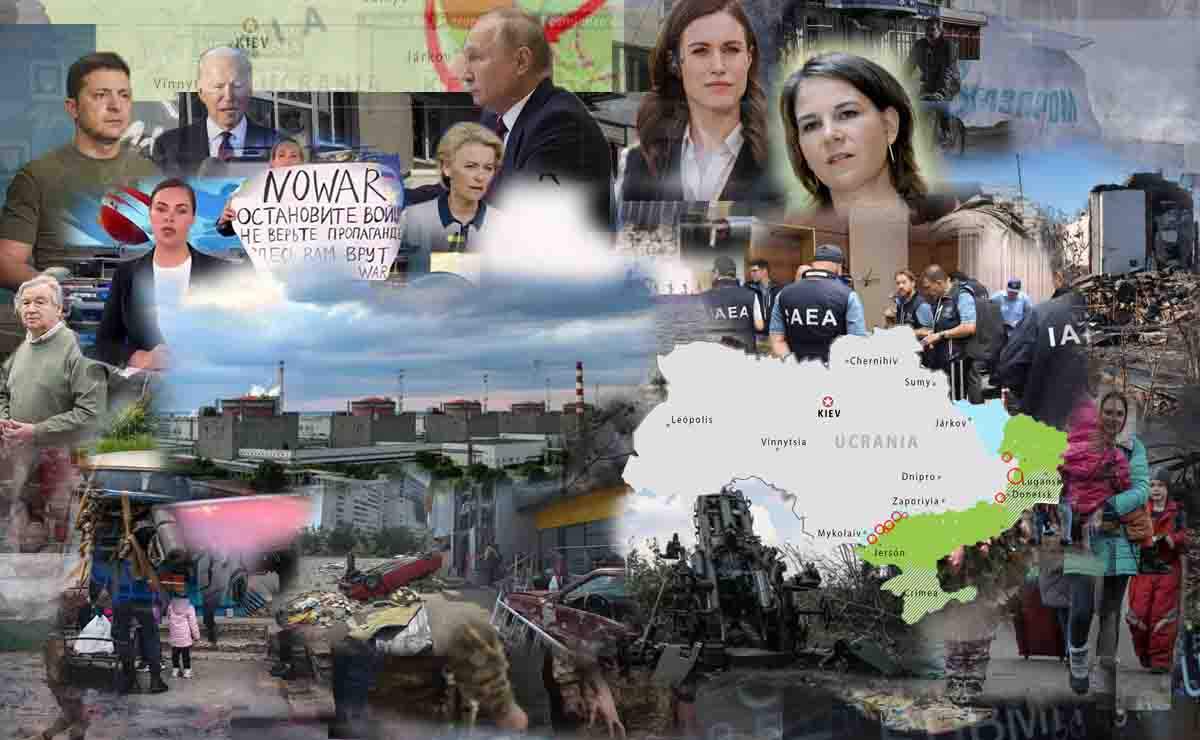 Mapas de los ataques militares en Ucrania a 13 de septiembre de 2022 / Imágenes: EA - EP
