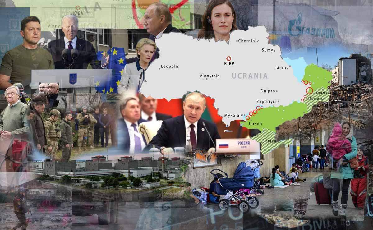 Mapas de los ataques militares en Ucrania a 16 de septiembre de 2022 / Imágenes: EA - EP