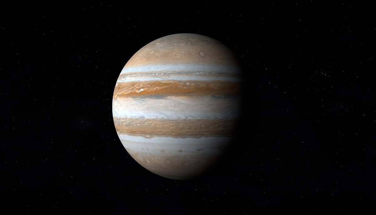 Vista de Júpiter desde el espacio / Imagen: Pixabay