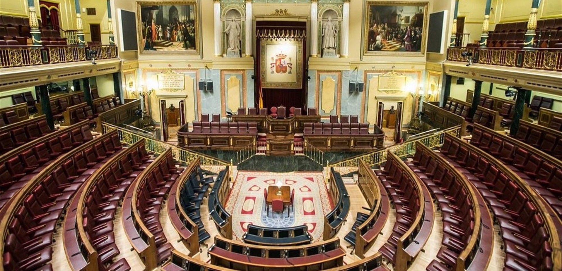 Hemiciclo del Congreso de los Diputados en Madrid / Foto: Europa Press