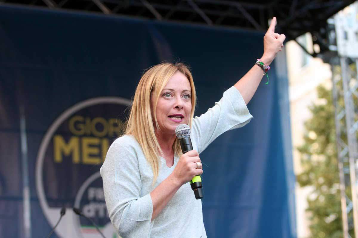 La líder de Hermanos de Italia, Giorgia Meloni / Foto: EP