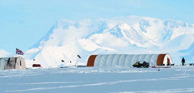 Estación en la Antártida / Foto: Universidad de Cambridge