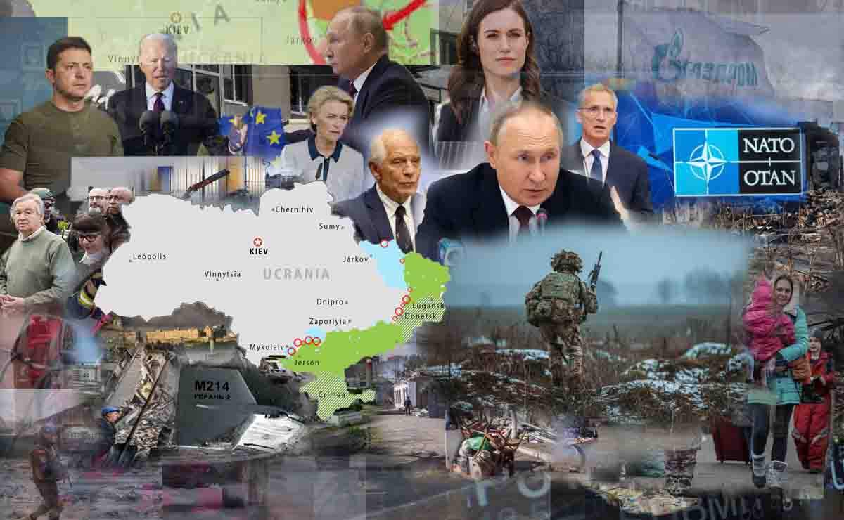 Mapas de los ataques militares en Ucrania a 20 de octubre de 2022 / Imágenes: EA - EP
