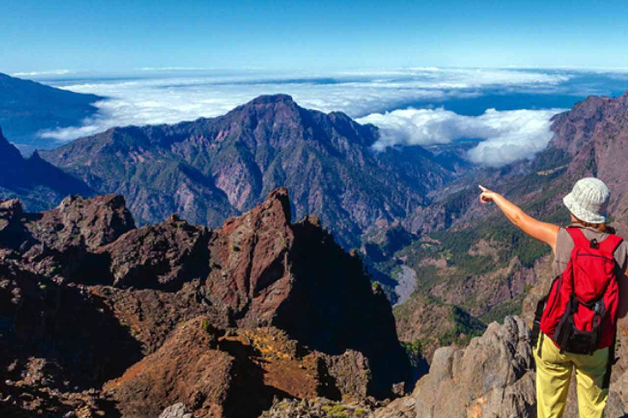 Cráter de la Caldera de Taburiente, La Palma (Canarias) / Foto: Flavio Vallenari - Alhenamedia Cráter de la Caldera de Taburiente, La Palma (Canarias) / Foto: Flavio Vallenari - Alhenamedia
