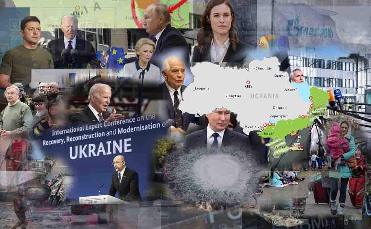 Mapas de los ataques militares en Ucrania a 3 de noviembre de 2022 / Imágenes: EA - EP