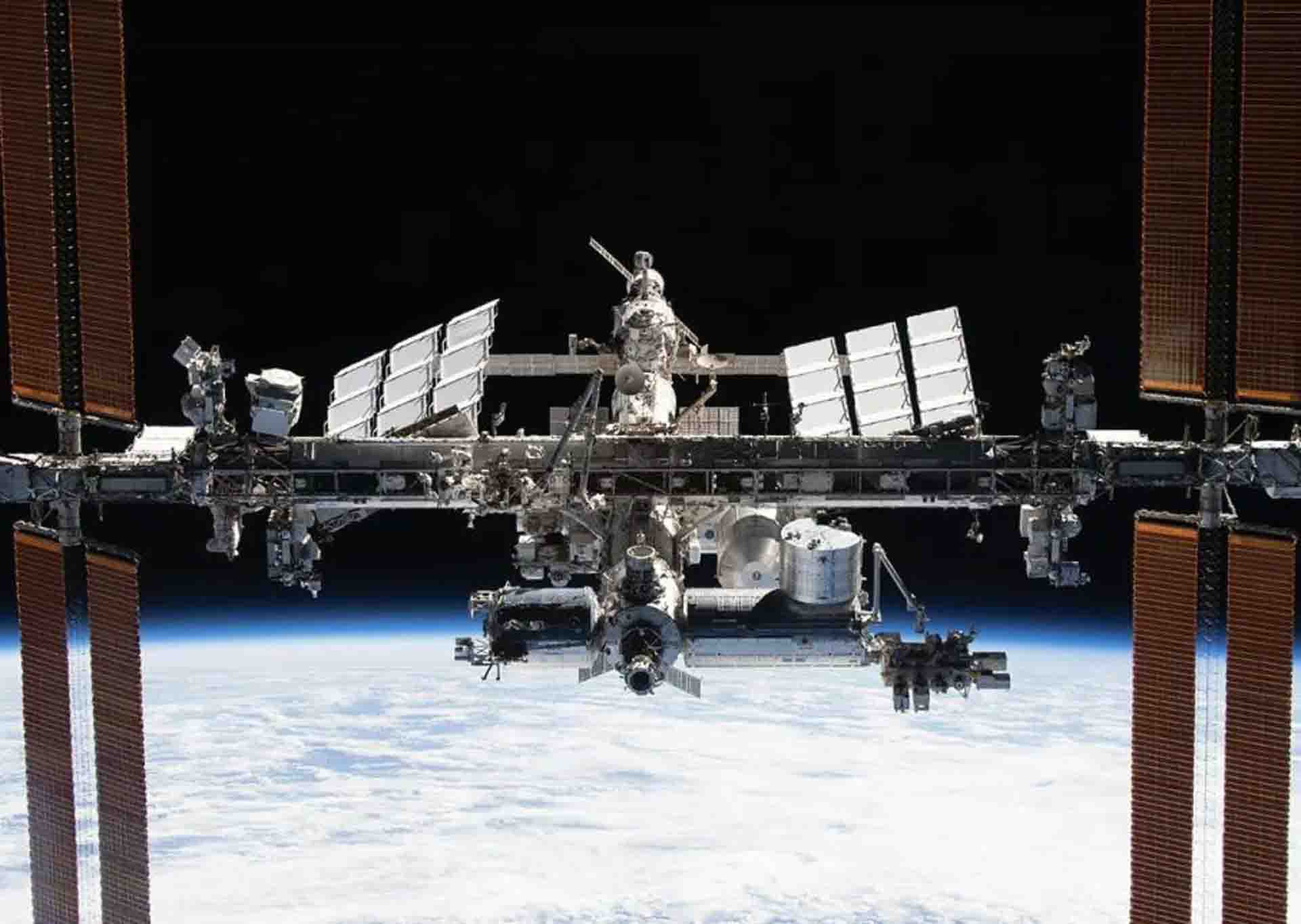 Imagen de archivo de la Estación Espacial Internacional. Semillas al espacio para adaptarlas al cambio climático / Foto: NASA