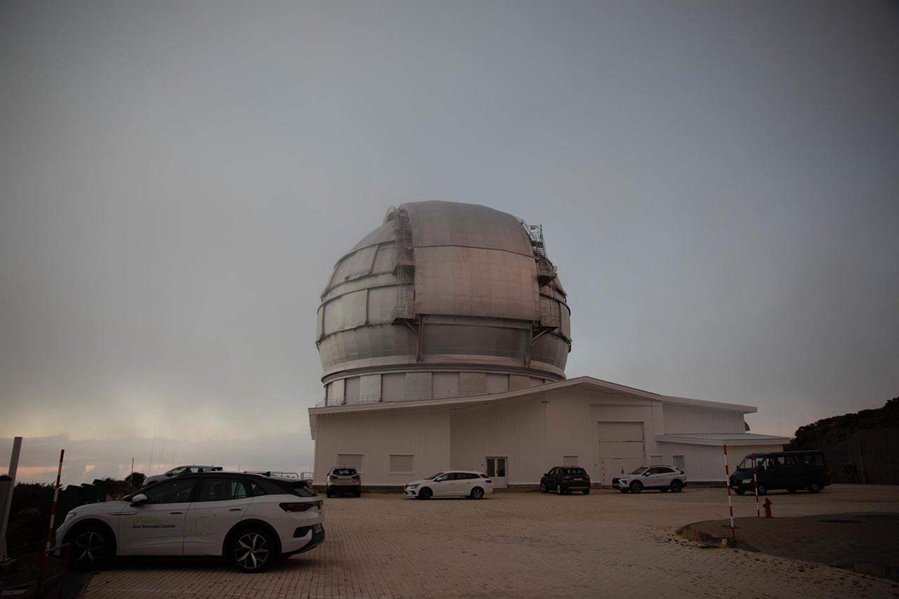 Gran Telescopio, en el Observatorio Astrofísico de Canarias. Protocolo de Alertas / Foto: Kike Rincón - EP