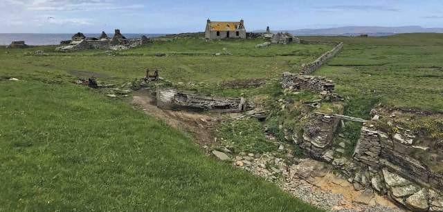 Los últimos residentes de Swona (Escocia) se marcharon de la isla en la década de 1970 / Foto: Capitán Swing