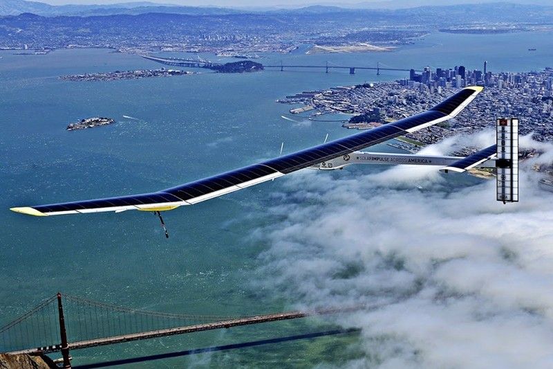 El prototipo sobrevolando el Golden Gate, San Francisco / Foto: Viktoria Dijakovic
