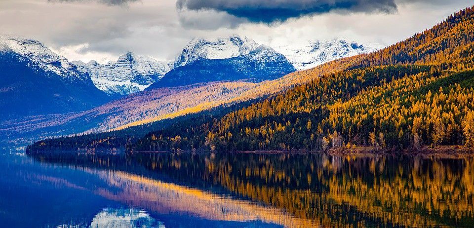 Lago McDonald, en el Parque Nacional de los Glaciares (Montana, Estados Unidos) / Foto: 12019 
