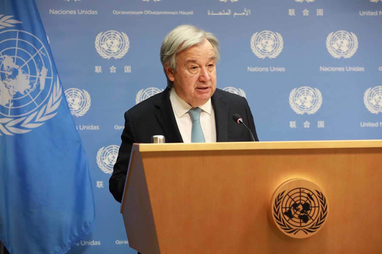 El secretario general de la ONU, António Guterres "Necesitamos reducir drásticamente las emisiones ahora" / Foto: EP