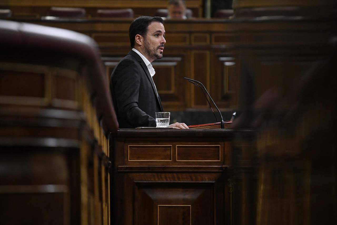 El ministro de Consumo, Alberto Garzón / Foto:  Fernando Sánchez - EP