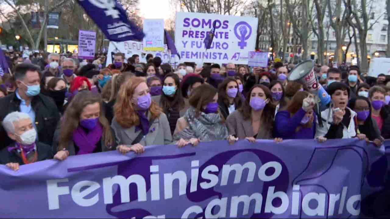 Manifestación feminista. La violencia contra las mujeres / Foto: EP