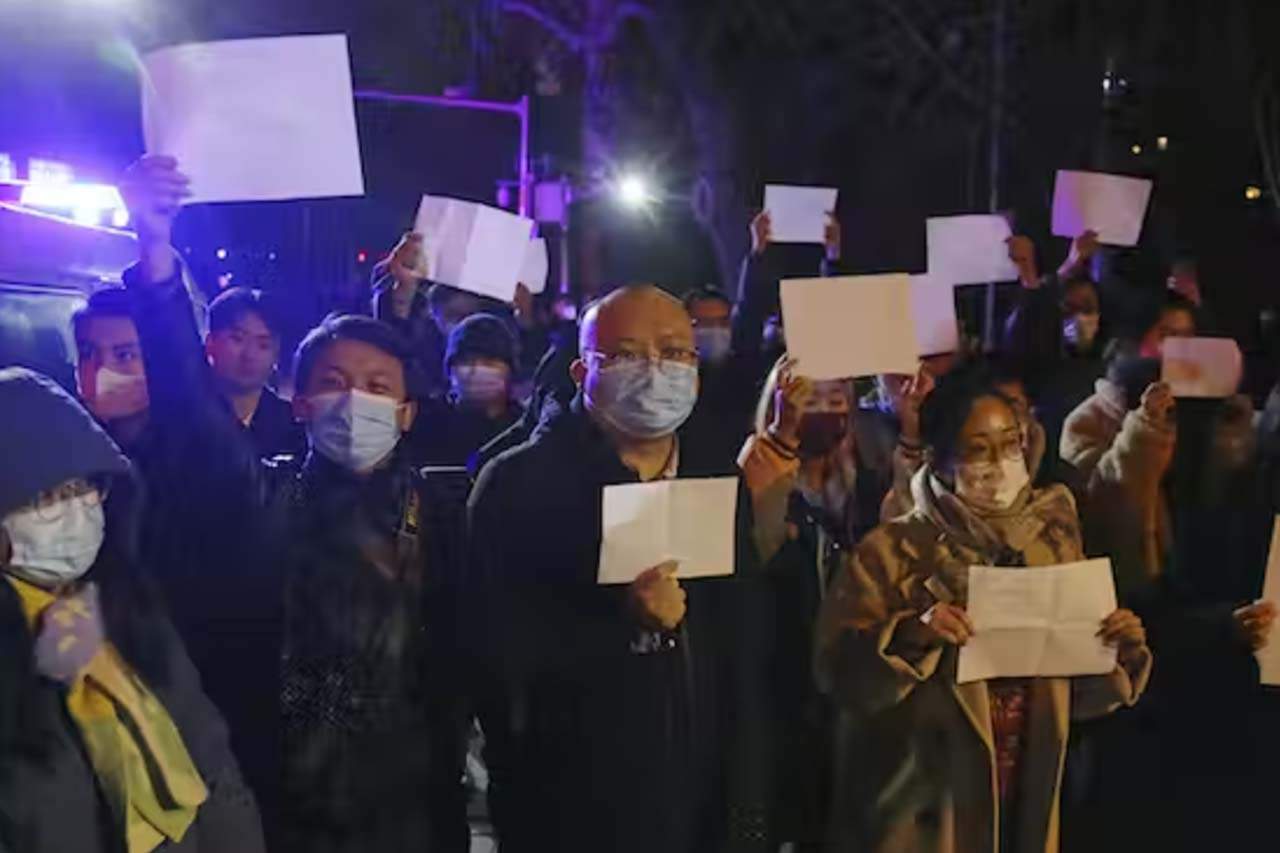 Las protestas en China relacionadas con las restricciones del gobierno por la covid 19 han llegado a las noticias de todo el mundo