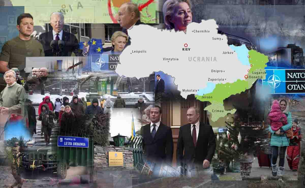 Mapas de los ataques militares en Ucrania a 30 de noviembre de 2022 / Imágenes: EA - EP